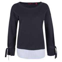 S.Oliver sweter damski 36 niebieski. Niebieskie swetry damskie S.Oliver, s, bez wzorów, bez rękawów, bez kaptura. W wyprzedaży za 168,00 zł.