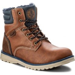 Buty zimowe chłopięce: Trapery ACTION BOY – BP40-FK-683000J Brązowy