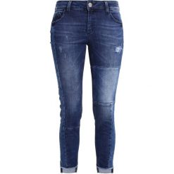 Mos Mosh SUMNER PATCH JEANS Jeansy Slim Fit blue. Niebieskie jeansy damskie relaxed fit marki Mos Mosh, z bawełny. W wyprzedaży za 449,25 zł.