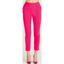 SPODNIE Essentials Elisabetta Franchi. Czerwone spodnie damskie Elisabetta Franchi, z tkaniny. Za 474,50 zł.