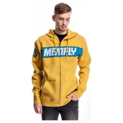 Bejsbolówki męskie: Meatfly Bluza Męska Engine S Żółty