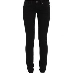 Mustang GINA SKINNY Jeans Skinny Fit dark rinsed used. Czarne jeansy damskie marki Mustang, z bawełny. W wyprzedaży za 255,20 zł.