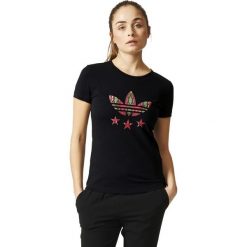 Bluzki damskie: Adidas Koszulka damska Originals Slim Tee czarna r. XS (AJ7640)