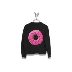 Bluza Pączek Męska. Czarne bluzy damskie Failfake, s, bez wzorów, bez kołnierzyka, bez rękawów, bez kaptura. Za 170,00 zł.