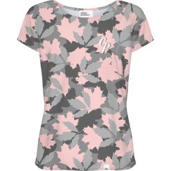 Colour Pleasure Koszulka damska CP-034 257 szaro-różowa r. M/L. Czerwone bluzki damskie marki Colour pleasure, l. Za 70,35 zł.