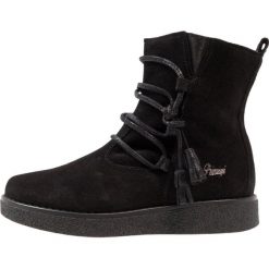 Buty zimowe damskie: Primigi Botki sznurowane nero