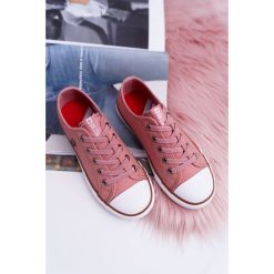 Dziecięce Trampki Big Star Różowe DD374089. Różowe trampki dziewczęce Tagless, bez wzorów, bez zapięcia. Za 99,00 zł.