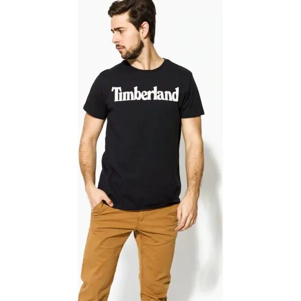 Timberland Koszulka Ss Kennebec River Brand , czarny, rozmiar XXL. Czarne koszulki męskie Timberland, xxl, z aplikacjami, z bawełny, bez kołnierzyka, bez rękawów. W wyprzedaży za 103,99 zł.
