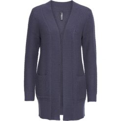 Kardigan bonprix jagodowy. Fioletowe kardigany damskie bonprix. Za 59,99 zł.