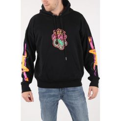 Diesel A-Alby Bluza Czarny. Czarne bluzy męskie Diesel, s, z nadrukiem, z bawełny, bez kołnierzyka, bez rękawów, bez kaptura. Za 834,95 zł.