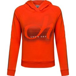 Bluza DEHA ACTIVE Czerwony. Czerwone bluzy sportowe damskie marki Deha, z elastanu, z kapturem. Za 216,00 zł.