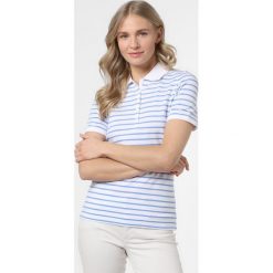 Franco Callegari - Damska koszulka polo, zielony. Zielone koszulki damskie Franco Callegari, w paski, z bawełny, bez rękawów. Za 129,95 zł.