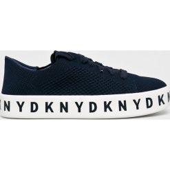 DKNY - Buty K1902020. Niebieskie buty sportowe damskie DKNY, z gumy, sportowe. W wyprzedaży za 299,90 zł.