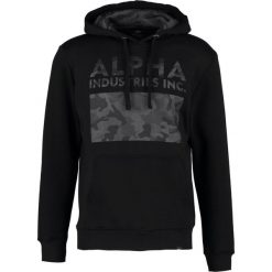 Bejsbolówki męskie: Alpha Industries Bluza z kapturem black