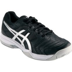 Buty tenis DEDICATE męskie na mączkę ceglaną. Buty sportowe męskie Asics, bez zapięcia, tenisowe. Za 249,99 zł.