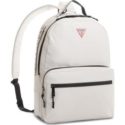 Plecak GUESS - Auckland HM6508 POL82 WHI. Białe plecaki męskie marki Guess, z aplikacjami. Za 529,00 zł.