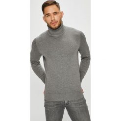 Tommy Hilfiger - Sweter. Szare golfy męskie TOMMY HILFIGER, l, z bawełny. Za 499,90 zł.