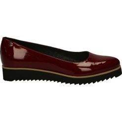 Baleriny - 2435 VER RO12. Brązowe baleriny damskie Venezia, ze skóry. Za 179,00 zł.