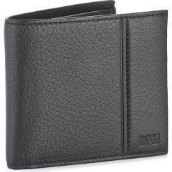 Portfele męskie: Duży Portfel Męski BOSS – Traveller 4 Cc Coin 50311783 Black 001