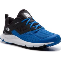 Buty THE NORTH FACE - Rovereto T93ML3SA9 Bomber Blue/Tnf Black. Niebieskie buty sportowe męskie marki The North Face, z tworzywa sztucznego, do biegania. Za 399,00 zł.