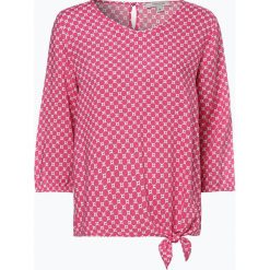 Comma casual identity - Bluzka damska, różowy. Różowe bluzki damskie marki comma casual identity, bez wzorów, casualowe, bez kołnierzyka, bez rękawów. Za 159,95 zł.