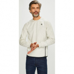 Jack & Jones - Bluza. Szare bluzy męskie Jack & Jones, s, bez wzorów, z bawełny, z okrągłym kołnierzem, bez rękawów, bez kaptura. W wyprzedaży za 89,90 zł.