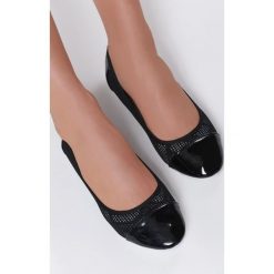 Czarne Baleriny Non Verba. Czarne baleriny damskie Renee, bez wzorów, bez obcasa. Za 29,99 zł.