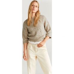 Mango - Sweter Nepal. Niebieskie swetry damskie Mango, s, bez wzorów, z poliesteru, bez rękawów, bez kaptura. W wyprzedaży za 97,90 zł.