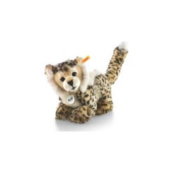 Przytulanki i maskotki: STEIFF Cheetah Baby Maskotka Gepard 26cm beige/brąz