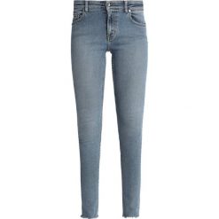 Tiger of Sweden Jeans SLIGHT Jeans Skinny Fit light blue. Niebieskie jeansy damskie skinny marki Tiger of Sweden Jeans, z elastanu. Za 579,00 zł.