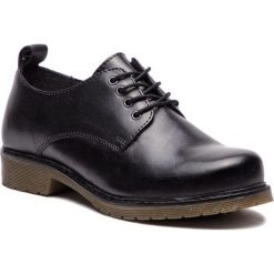 Oxfordy SERGIO BARDI - Ferrara FW127359018CC 101. Czarne półbuty damskie marki Sergio Bardi, na obcasie. Za 249,00 zł.