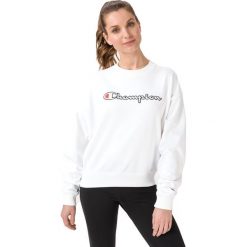 Champion Bluza Biały. Białe bluzy damskie Champion, xs, z haftami, z bawełny, bez rękawów, bez kaptura. Za 285,95 zł.