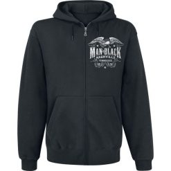 Bejsbolówki męskie: Johnny Cash Man In Black Bluza z kapturem rozpinana czarny
