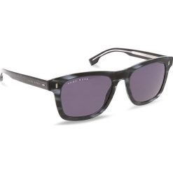 Okulary przeciwsłoneczne BOSS - 0925/S Mttblue Horn HW8. Czarne okulary przeciwsłoneczne damskie aviatory Boss. W wyprzedaży za 489,00 zł.