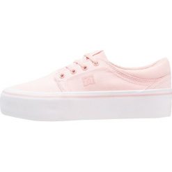 Trampki damskie slip on: DC Shoes TRASE PLATFORM Tenisówki i Trampki rose