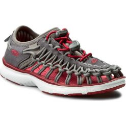 Sandały KEEN - Uneek 02 1015485 Magnet/Tango Red. Szare sandały dziewczęce Keen, z materiału. W wyprzedaży za 139,00 zł.