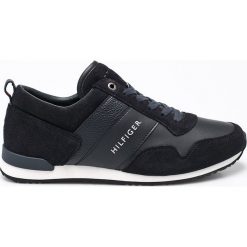 Tommy Hilfiger - Buty. Czarne buty skate męskie TOMMY HILFIGER, z materiału. W wyprzedaży za 299,90 zł.