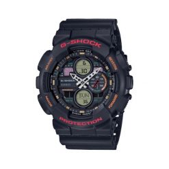Zegarek G-SHOCK - GA-140-1A4ER Black/Black. Czarne zegarki męskie G-Shock. Za 449,00 zł.