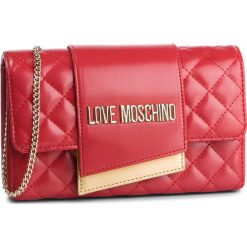 Torebka LOVE MOSCHINO - JC4295PP07KA0500 Rosso. Czerwone torebki klasyczne damskie Love Moschino, z aplikacjami, ze skóry ekologicznej, wizytowe, zdobione, bez dodatków. W wyprzedaży za 349,00 zł.