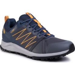 Trekkingi THE NORTH FACE - Litewave Fastpack II Wp NF0A4PF3TJRI Zinc Grey/Shady Blue. Niebieskie trapery męskie The North Face, ze skóry ekologicznej, bez zapięcia, trekkingowe. W wyprzedaży za 279,00 zł.