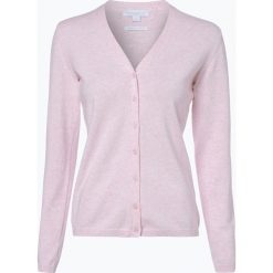 Brookshire - Kardigan damski, różowy. Różowe swetry damskie marki brookshire, xl, bez wzorów, z bawełny, bez rękawów, bez kaptura. Za 179,95 zł.