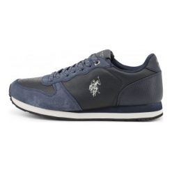 U.S. Polo Assn. Tenisówki Męskie Wilys 41 Ciemnoniebieskie. Szare tenisówki męskie marki U.S. Polo Assn. W wyprzedaży za 199,00 zł.