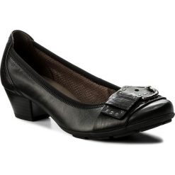 Półbuty GABOR - 51.280.99 Amazonas. Czarne półbuty damskie skórzane marki Gabor, eleganckie, na obcasie. W wyprzedaży za 379,00 zł.