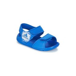 Sandały Dziecko adidas ALTASWIM I. Niebieskie sandały dziewczęce Adidas, bez zapięcia. Za 84,20 zł.