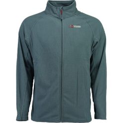 Kurtka polarowa "Tug" w kolorze morskim. Niebieskie bluzy męskie Geographical Norway Men, s, z haftami, z materiału, ze stójką, bez rękawów, bez kaptura. W wyprzedaży za 59,95 zł.
