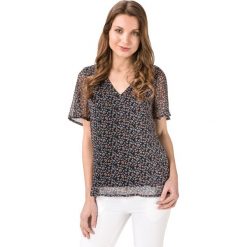 Vero Moda Molly Koszulka Niebieski. Niebieskie koszulki damskie Vero Moda, xs, w kwiaty, z poliesteru, bez kołnierzyka, z krótkim rękawem. Za 118,95 zł.
