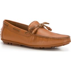 Buty męskie. Pomarańczowe mokasyny męskie Wittchen, ze skóry, eleganckie. W wyprzedaży za 299,90 zł.