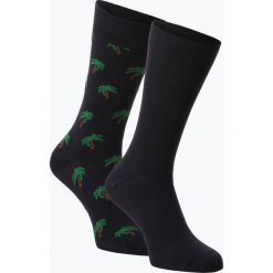 Mc Earl - Skarpety męskie pakowane po 2 szt., niebieski. Niebieskie skarpetki męskie marki Mc Earl, bez wzorów. Za 44,95 zł.