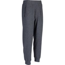 Spodnie dresowe Gym & Pilates 500 męskie. Szare spodnie męskie NYAMBA, na co dzień, xl, bez wzorów, z elastanu. Za 59,99 zł.
