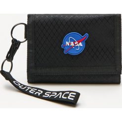 Portfel NASA - Czarny. Czarne portfele męskie marki House, bez wzorów. Za 35,99 zł.